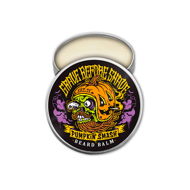 Bálsamo para Barba Grave Before Shave Edición Especial Aroma Calabaza, Vainilla y Especias 2 oz